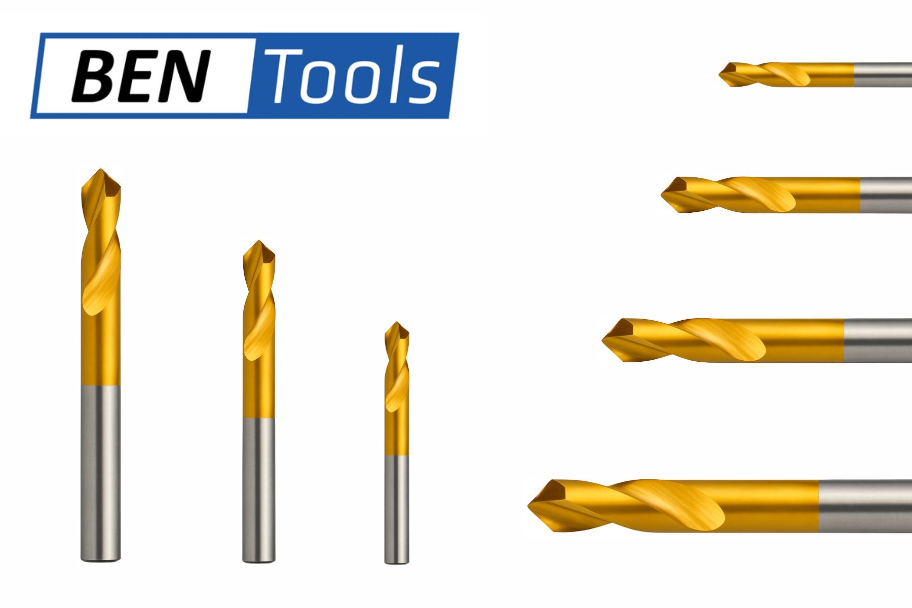 HSS NC központfúró 90°