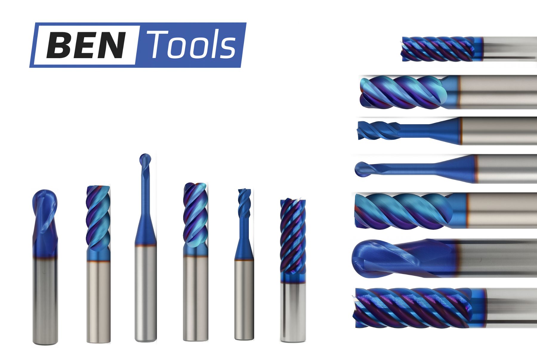 Tömör keményfém edzett szerszámok