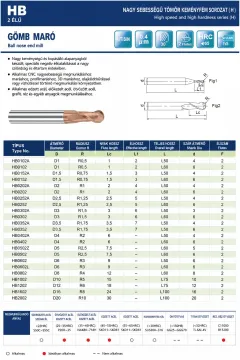 HB 2 FLUTE MEGMUNK